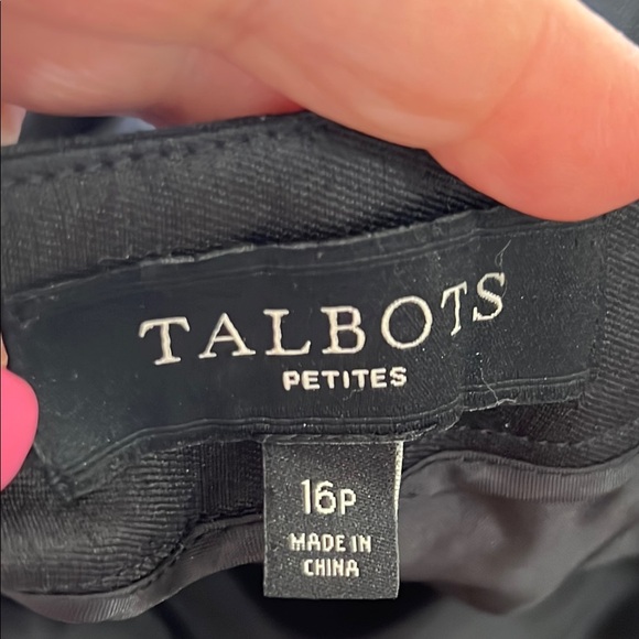 Talbots silk/wool pants size 16P - Picture 9 of 10